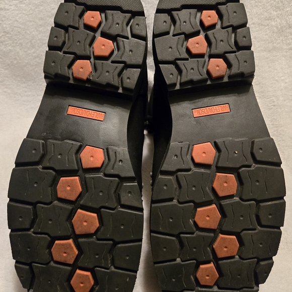 Harley-Davidson Brake Light Mens Black Motorcycle Boots D91680 Size 12 - Picture 6 of 10